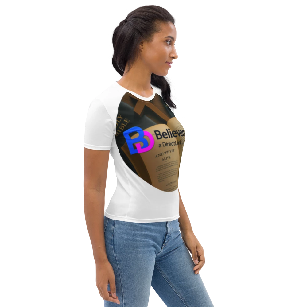 All-Over Print Women's Crew Neck T-Shirt