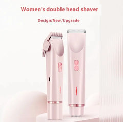 2-in-1 Women's Hair Remover & Body Shaver